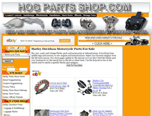 Tablet Screenshot of hogpartsshop.com